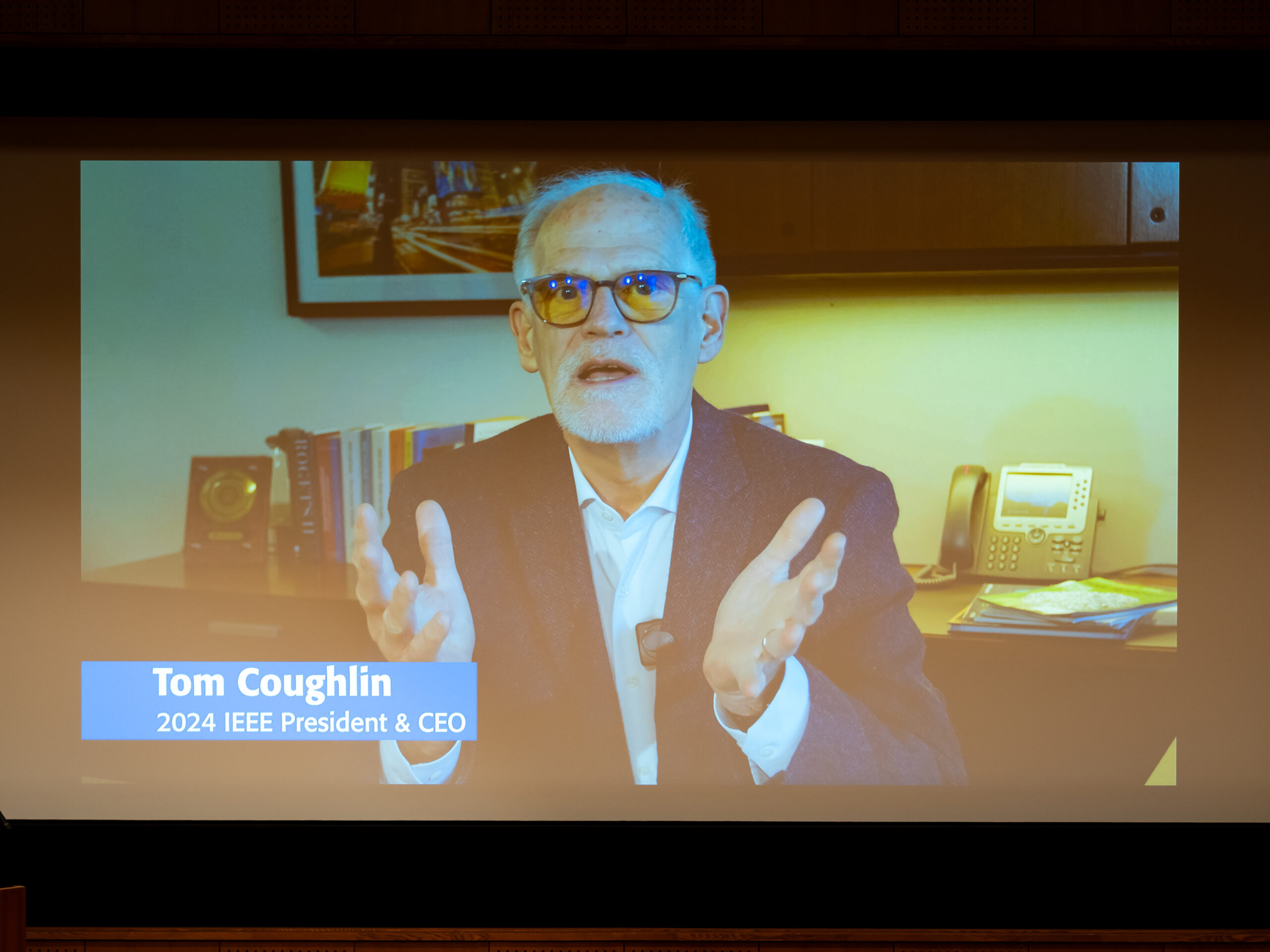 【ビデオメッセージ】「IEEE and the Future of Humanity」  IEEE President の Thomas M.Coughlin 氏