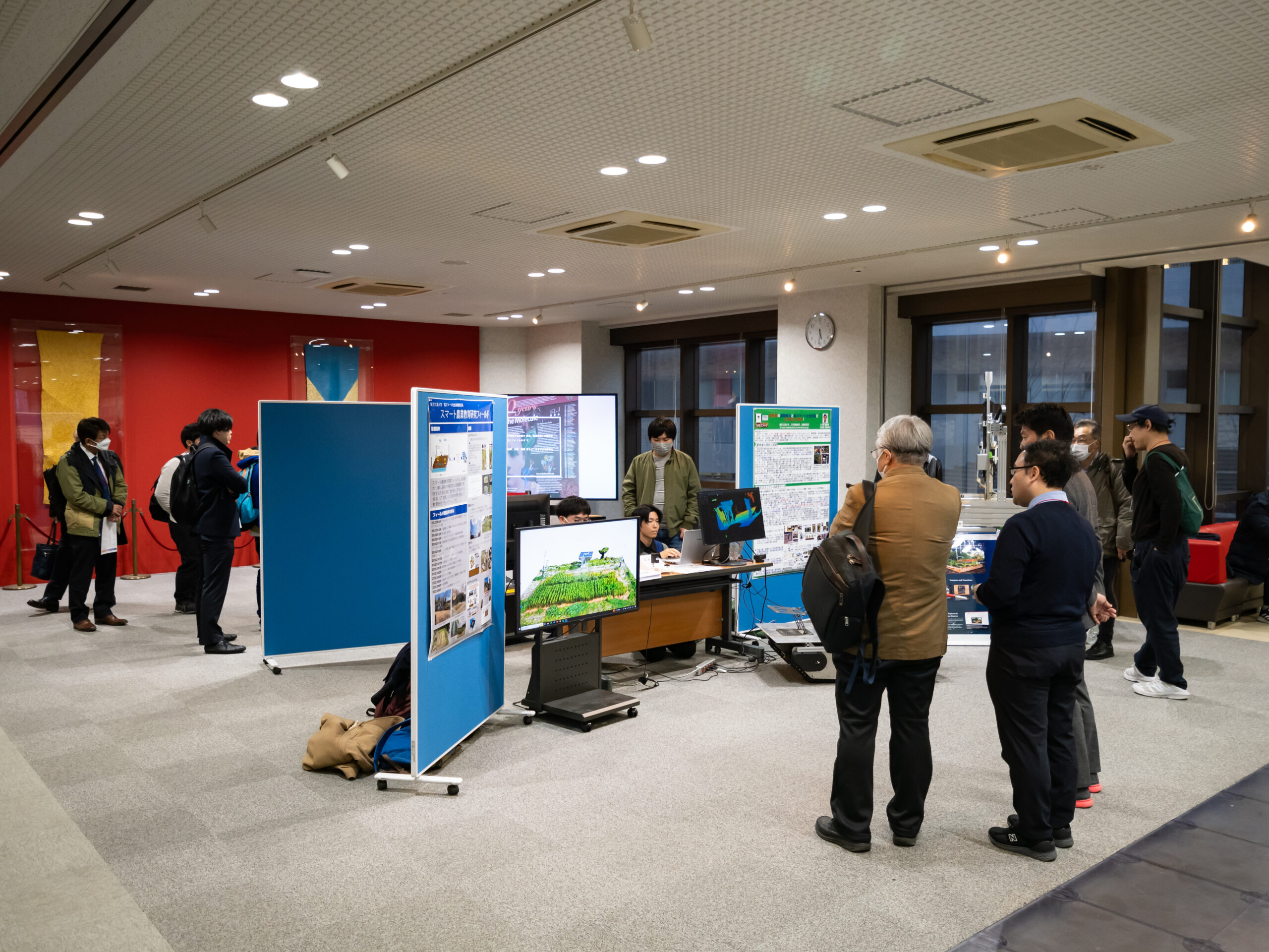 展示の様子（メディアルーム）