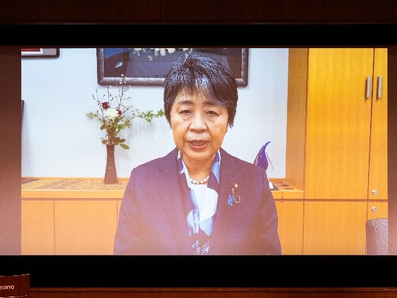 【来賓挨拶】 自由民主党 衆議院議員 前外務大臣上川 陽子氏