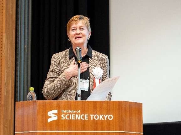 【基調講演１】「The Norwegian effort and challenge toward sustainable management of ocean resources」  駐日ノルウェー大使クリスティン・イグルム氏